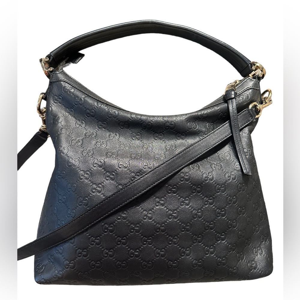 Gucci Guccissima Leather Hobo/Crossbody